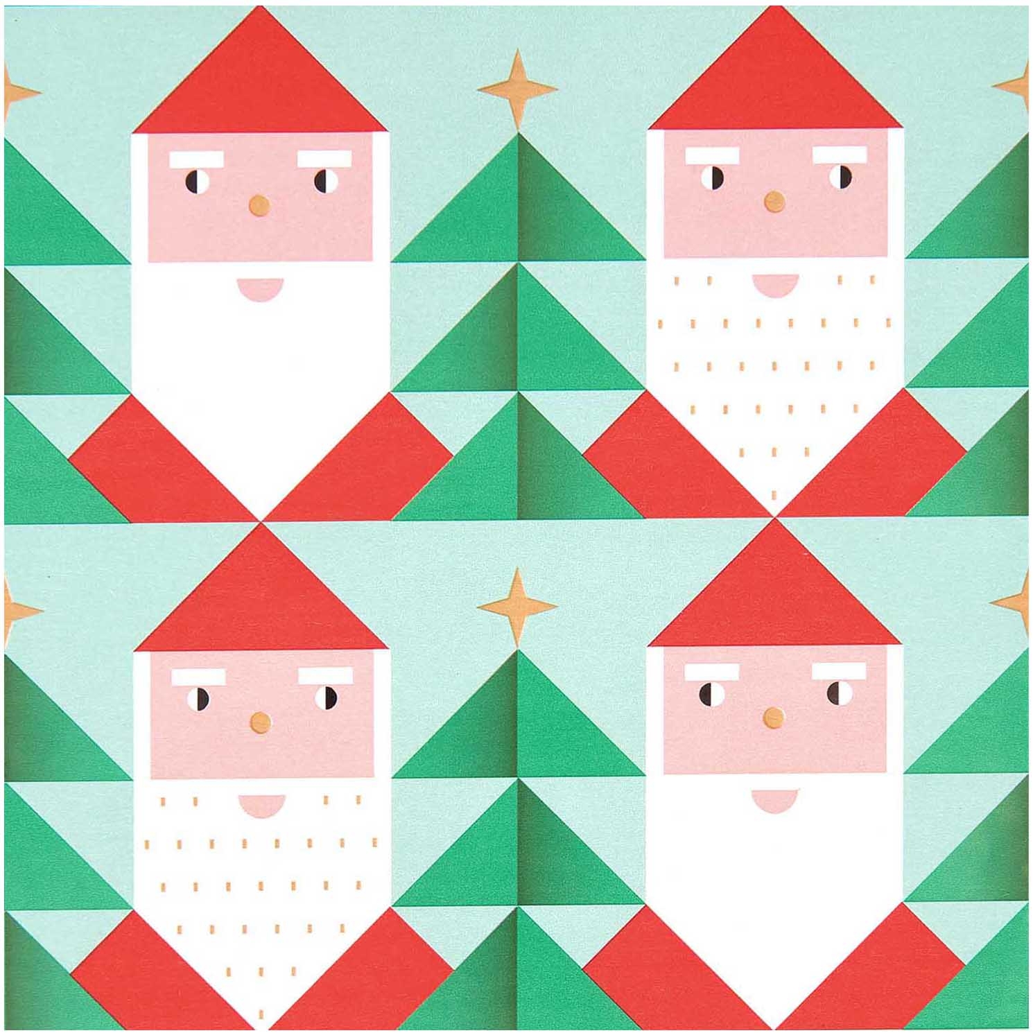 Weihnachtsgeschenkpapier "Weihnachtsmann", 2 m Weihnachtsgeschenkpapier "Weihnachtsmann", 2 m