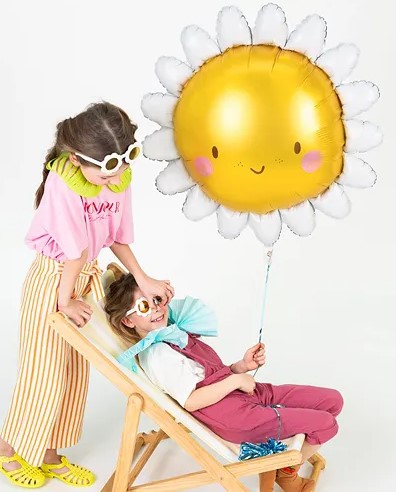 Folienballon "Gänseblümchen" 90cm Folienballon "Gänseblümchen" 90cm