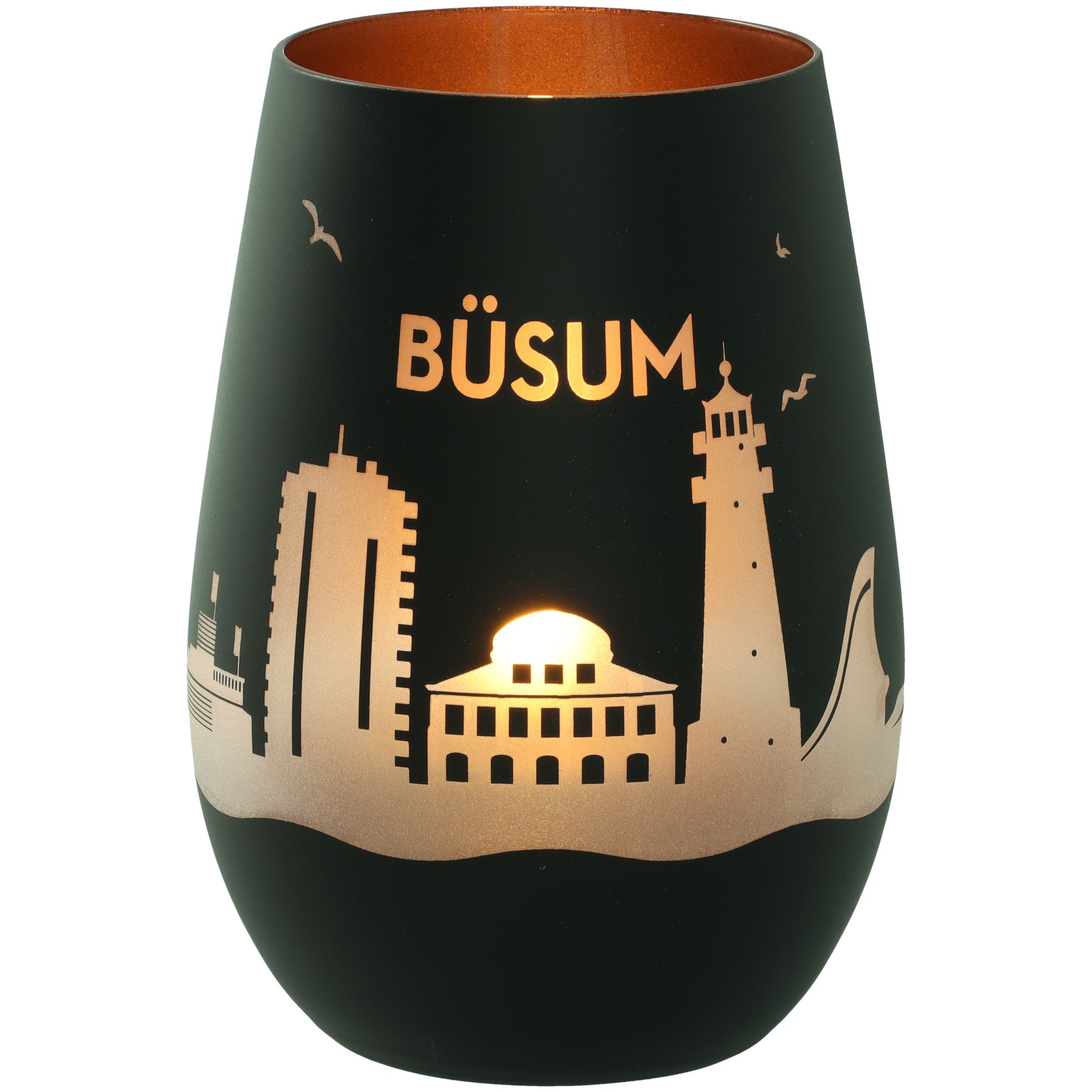 Windlicht Skyline Büsum Schwarz/Bronze Windlicht Skyline Büsum Schwarz/Bronze