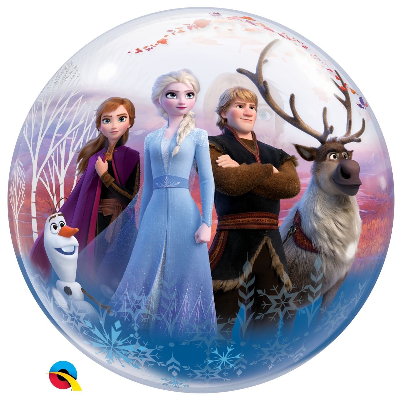 Bubble Ballon "Frozen 2" 56cm Bubble Ballon "Frozen 2" 56cm