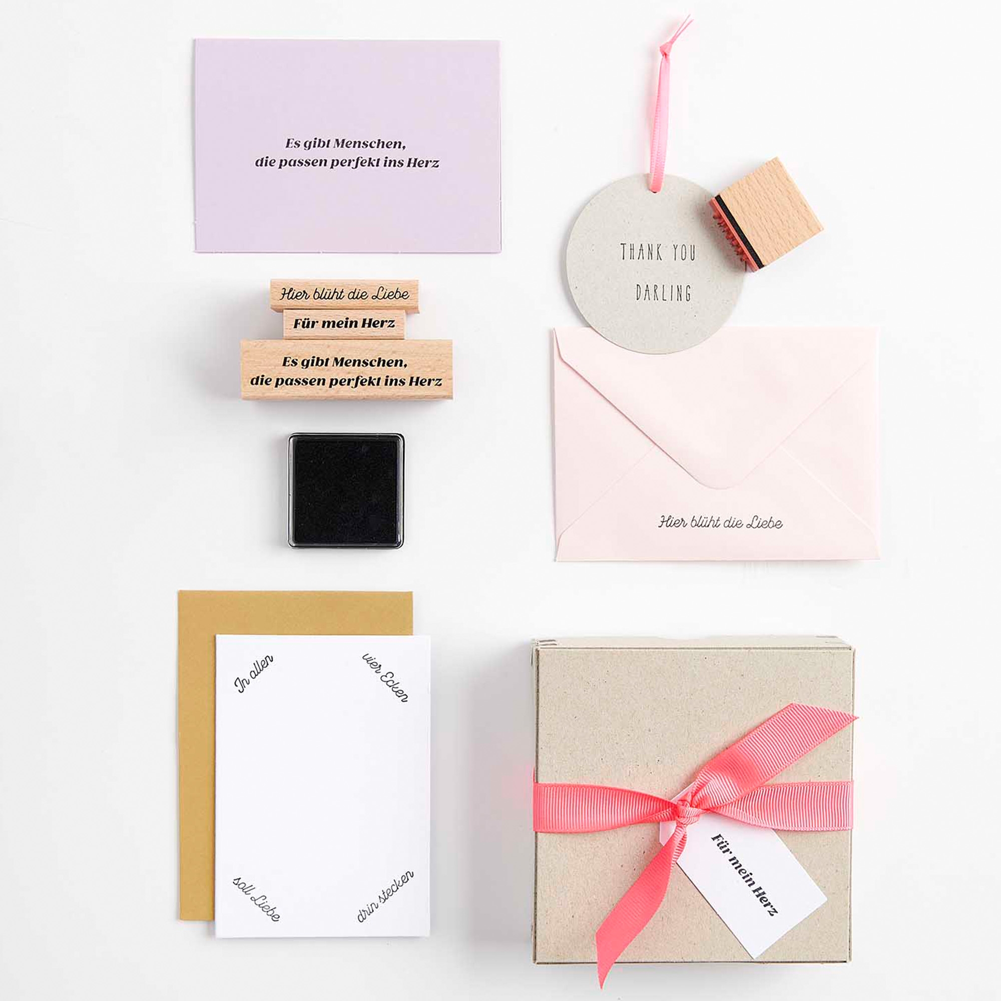 Stempelset groß "Poesiealbum" 20-teilig Stempelset groß "Poesiealbum" 20-teilig