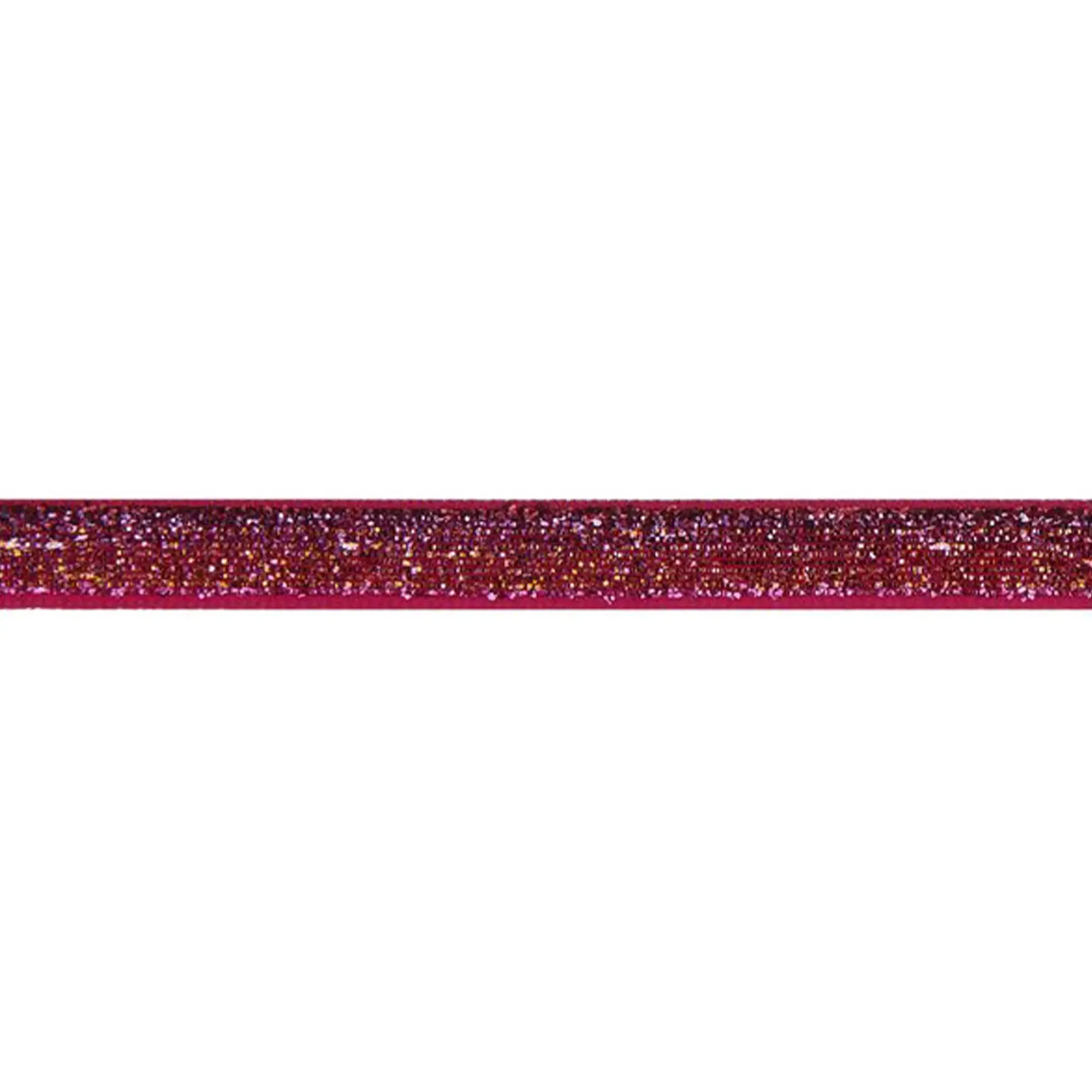 Glitzerband, Pink, 10mm / 3m