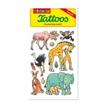 Safari - Tattoo "Dschungeltiere"