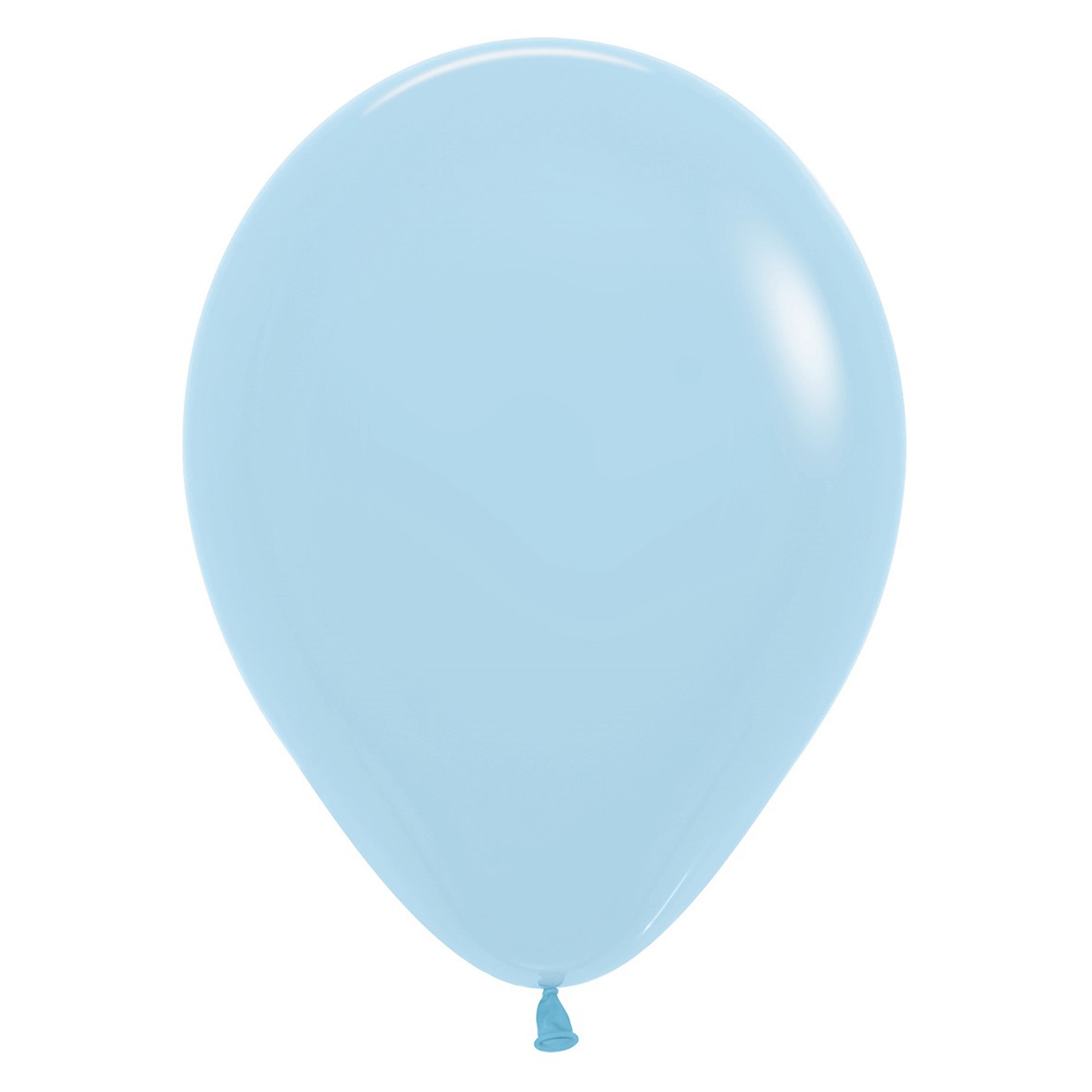 Sempertex Latexballon Pastel Matte Blue Ø 30cm Luftballon