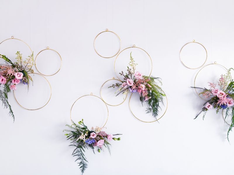 2 Metallringe, Gold 2 Metallringe, Gold