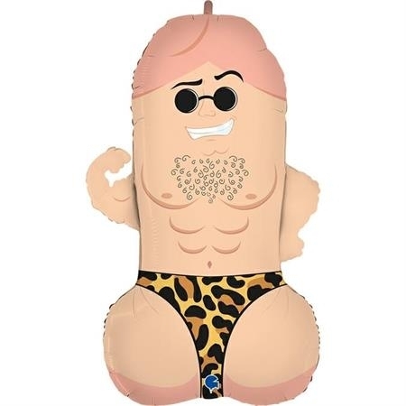 Folienballon "Mr. D" 90cm