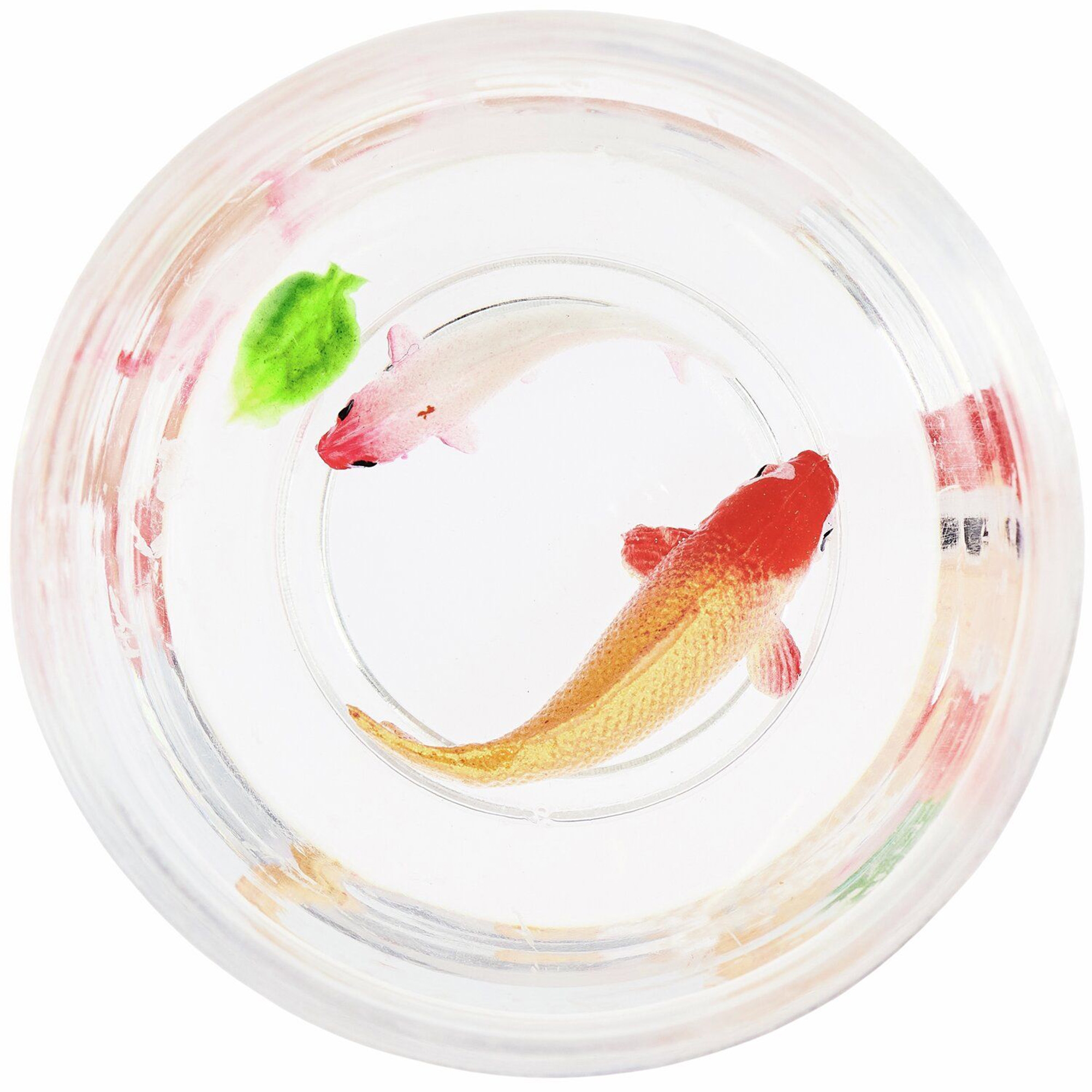 Miniatur "Fischglas" für die Wichteltür Teller, Tier, Leben im Meer, Fische