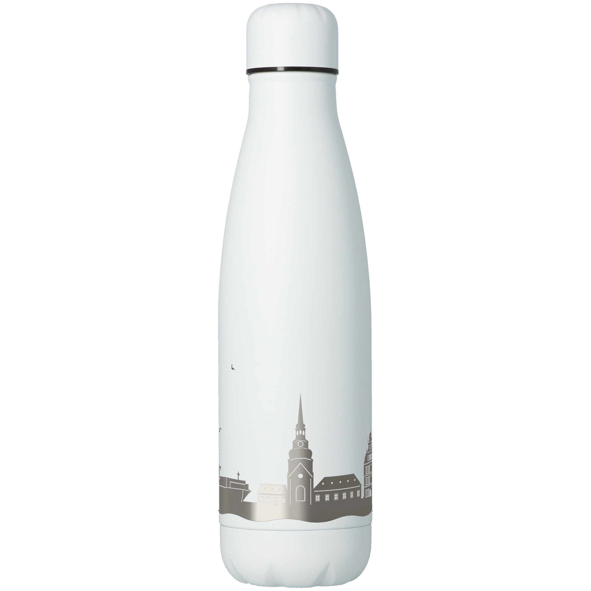 4d10742453389a52d2d9103cf51de8045c88bd80 Trinkflasche Skyline Stade Weiß 500ml