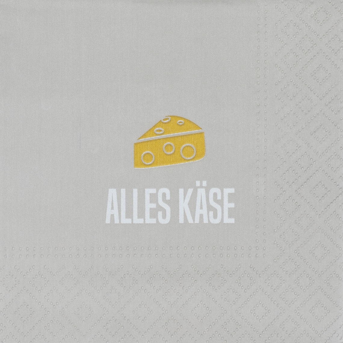 Räder Design - 20 Cocktailservietten "Alles Käse"