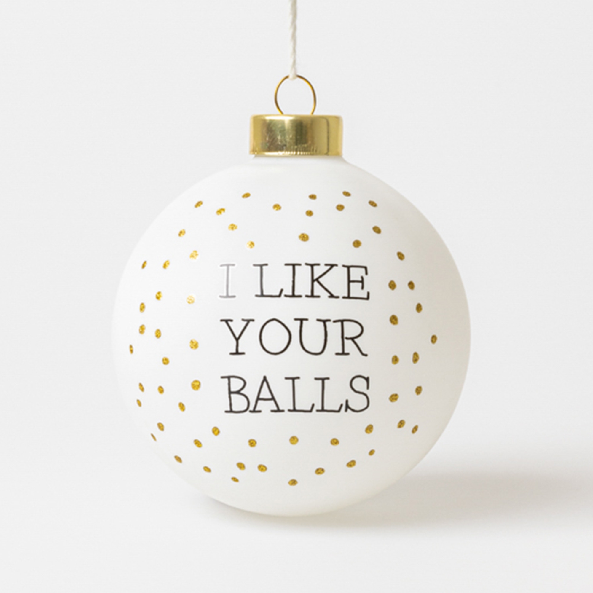 dd1b30369eb71a76b4a27e4bd29c5d511391c386 Räder Design - Lustige Kugel "I like your balls"
