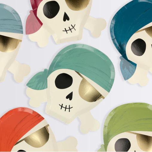 Meri Meri - 8 Pappteller "Pirat" Meri Meri - 8 Pappteller "Pirat"