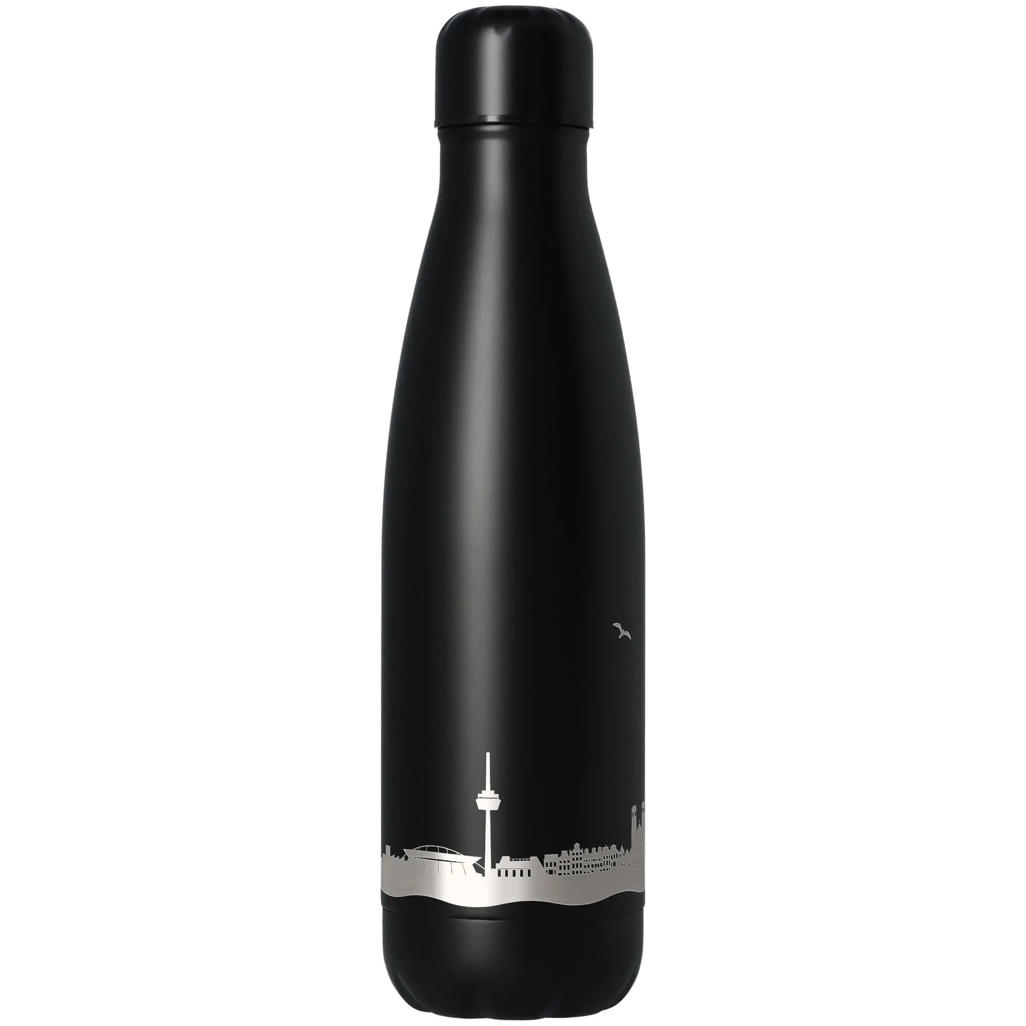 Trinkflasche Skyline Köln Schwarz 500ml