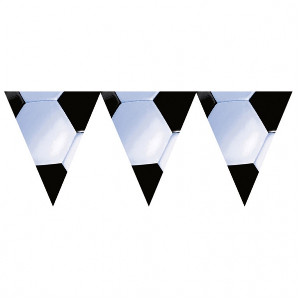 FuĂball - Wimpelgirlande FuĂball - Wimpelgirlande