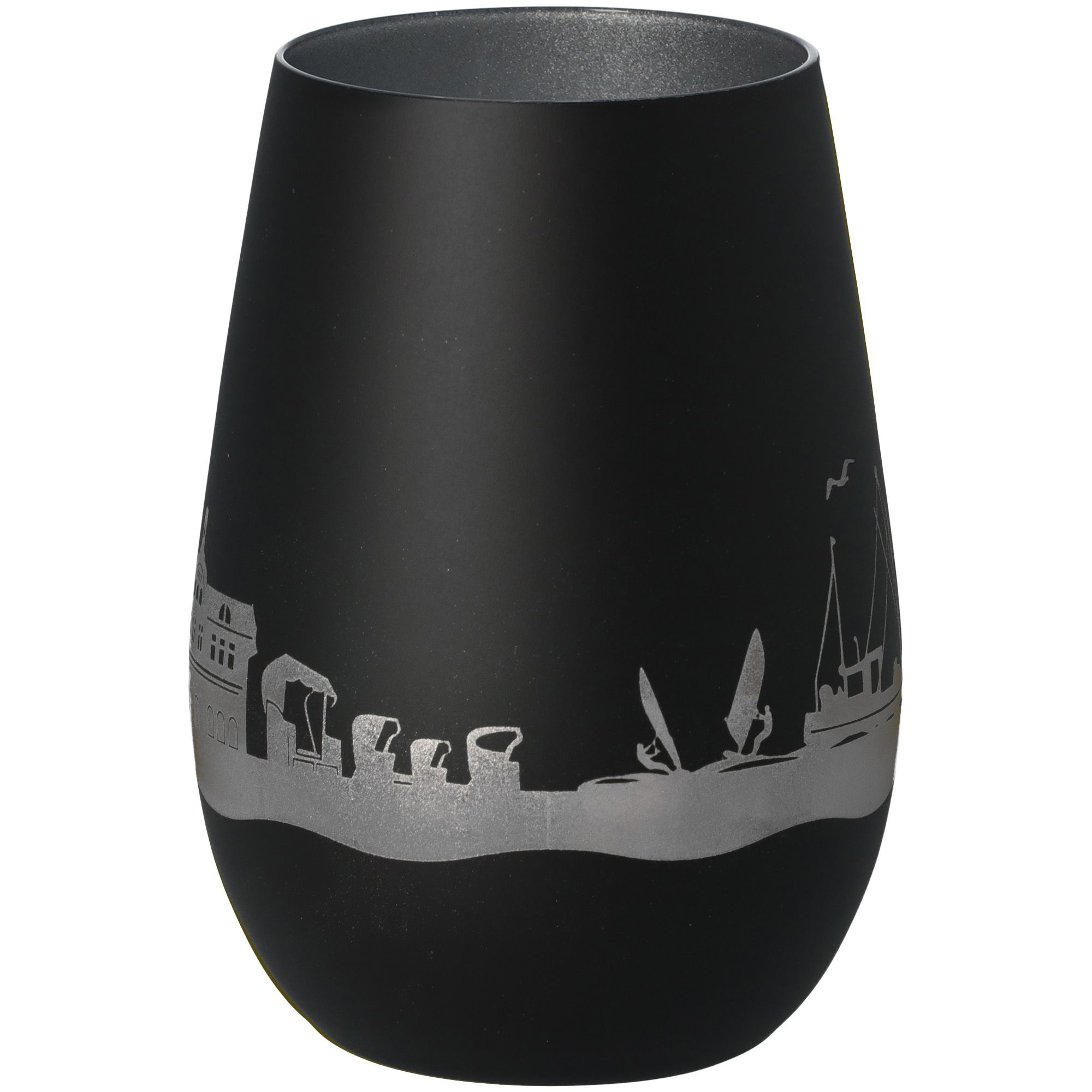 Windlicht Skyline Niendorf Schwarz/Silber Windlicht Skyline Niendorf Schwarz/Silber