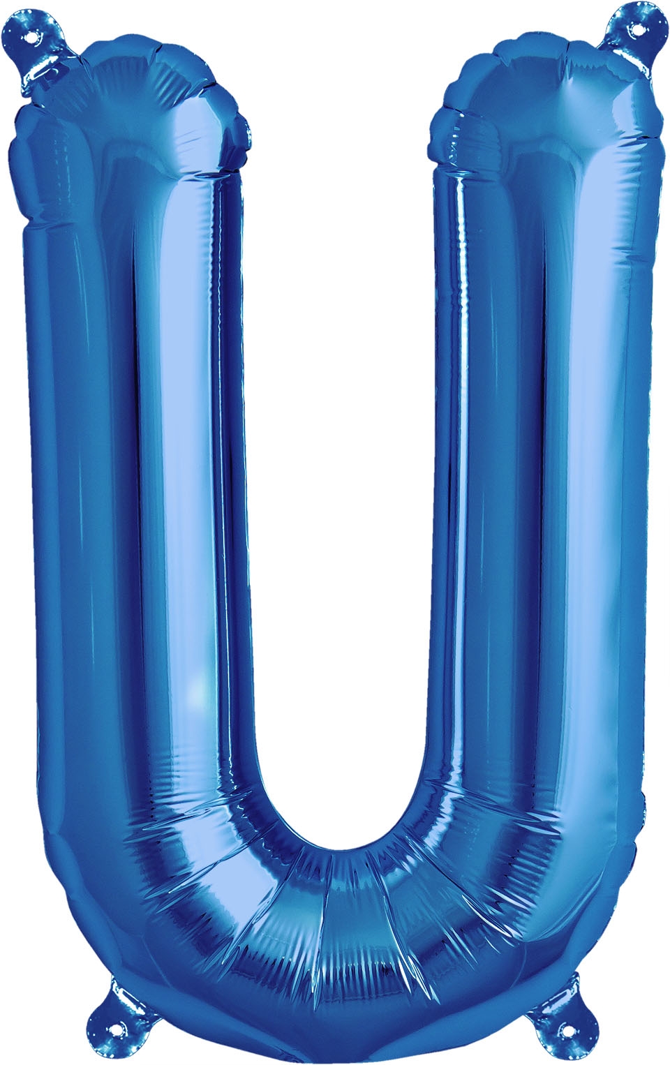 Luftballon Buchstabe U Blau 40cm Luftballon Buchstabe U Blau 40cm