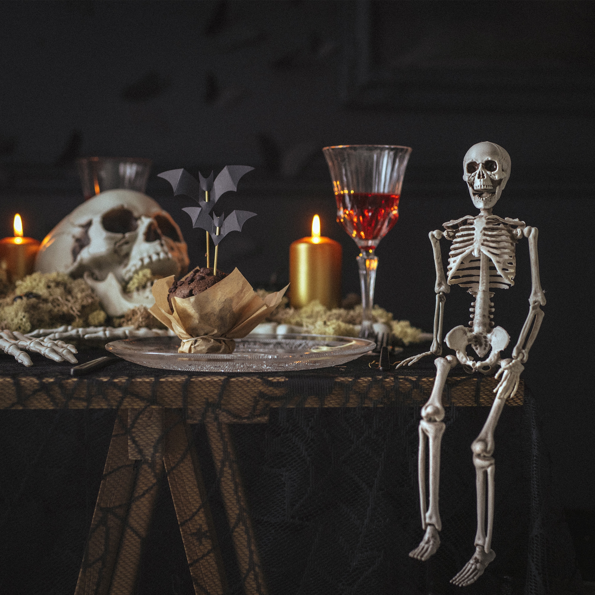 Halloween hängendes Deko Skelett Halloween hängendes Deko Skelett