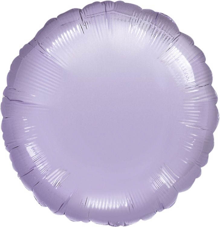 Folienballon Rund Flieder 45cm