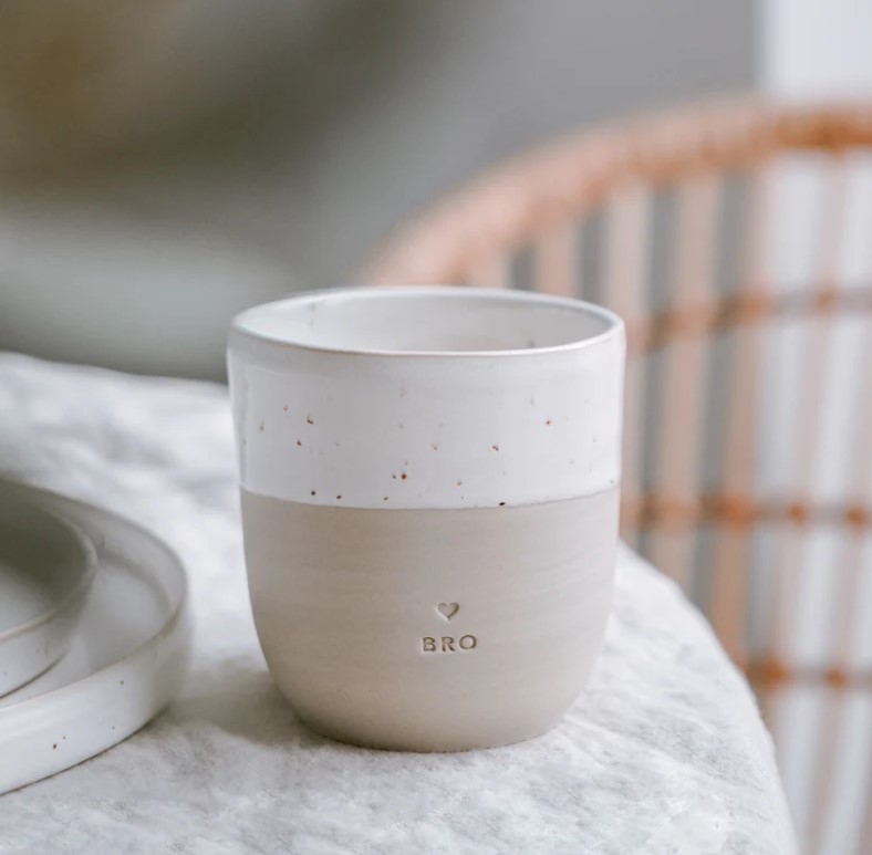 Eulenschnitt - Steingut-Becher "Bro" Eulenschnitt - Steingut-Becher "Bro"