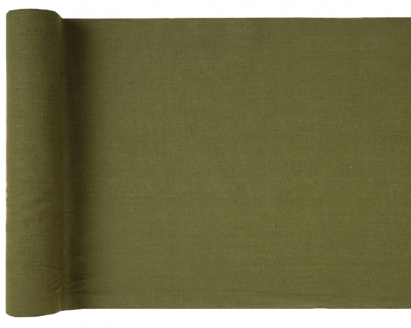 Tischläufer Baumwolle Khaki, 3 m