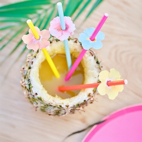 Ananas, Trinkgefäß, Strohhalm, Fruchtgetränk, Dekoration
