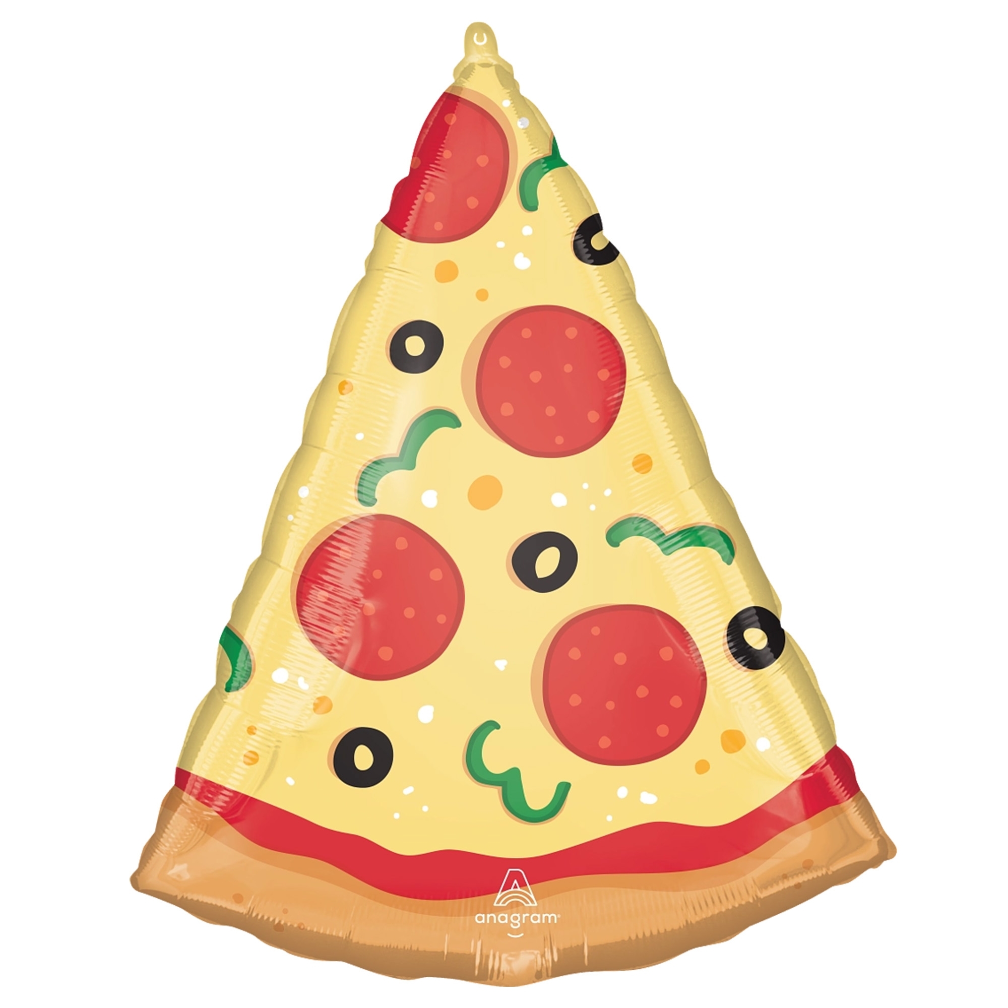 Folienballon "Pizza Party" 75cm Bekleidung, Hut, Hut für Partys