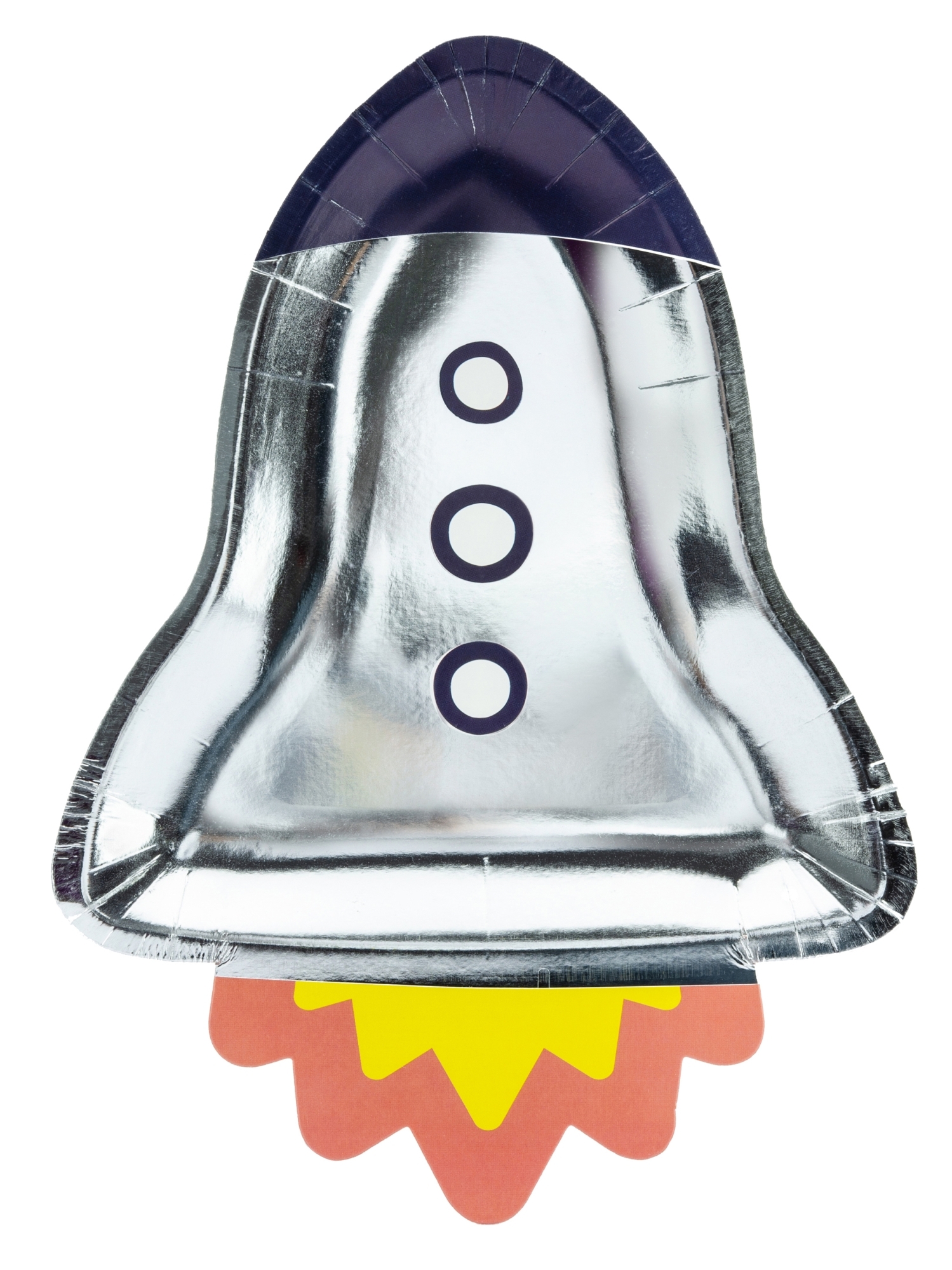 Weltraum - 6 Teller in Raketenform Weltraum - 6 Teller in Raketenform