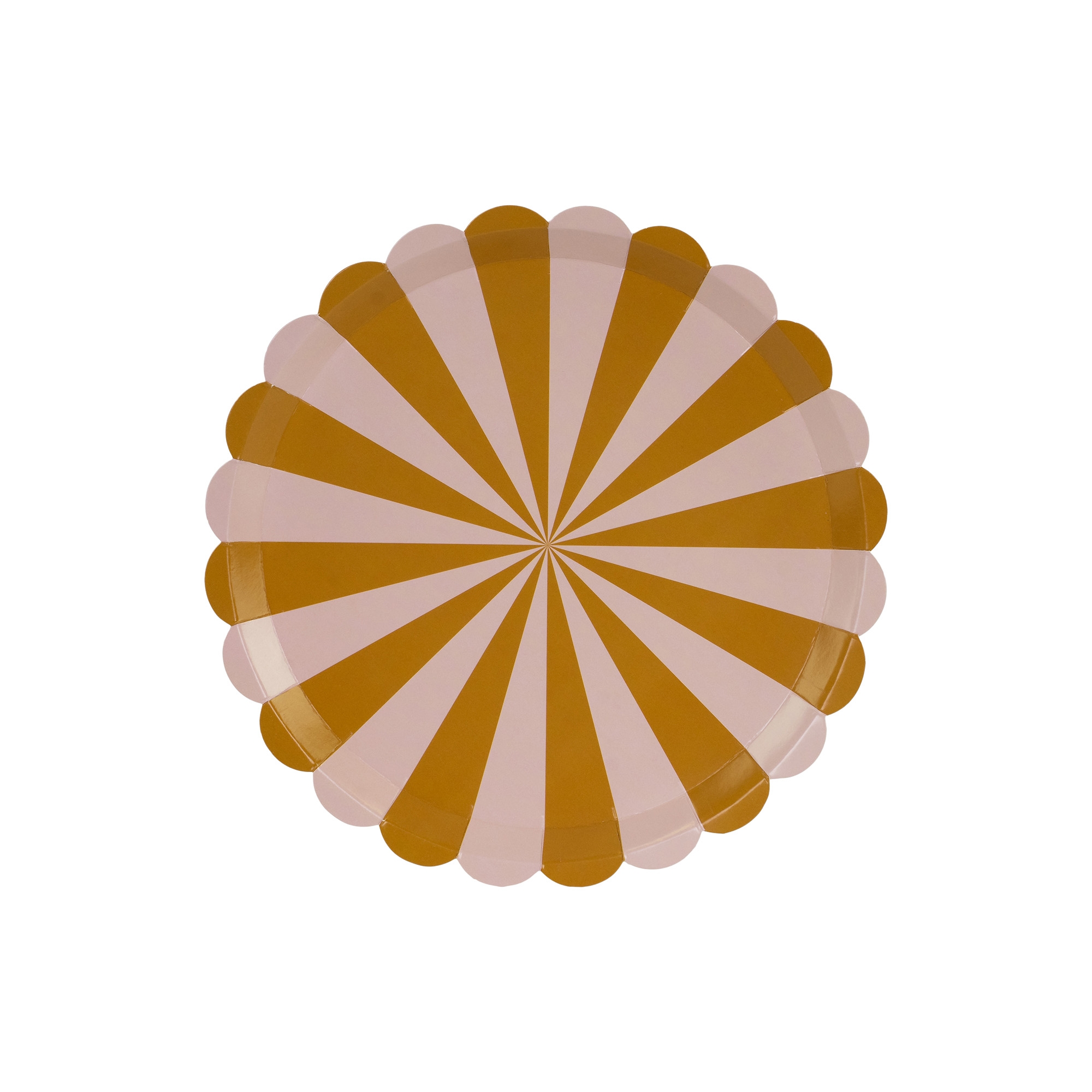 6 Pappteller "Streifen" 21 cm 6 Pappteller "Streifen" 21 cm