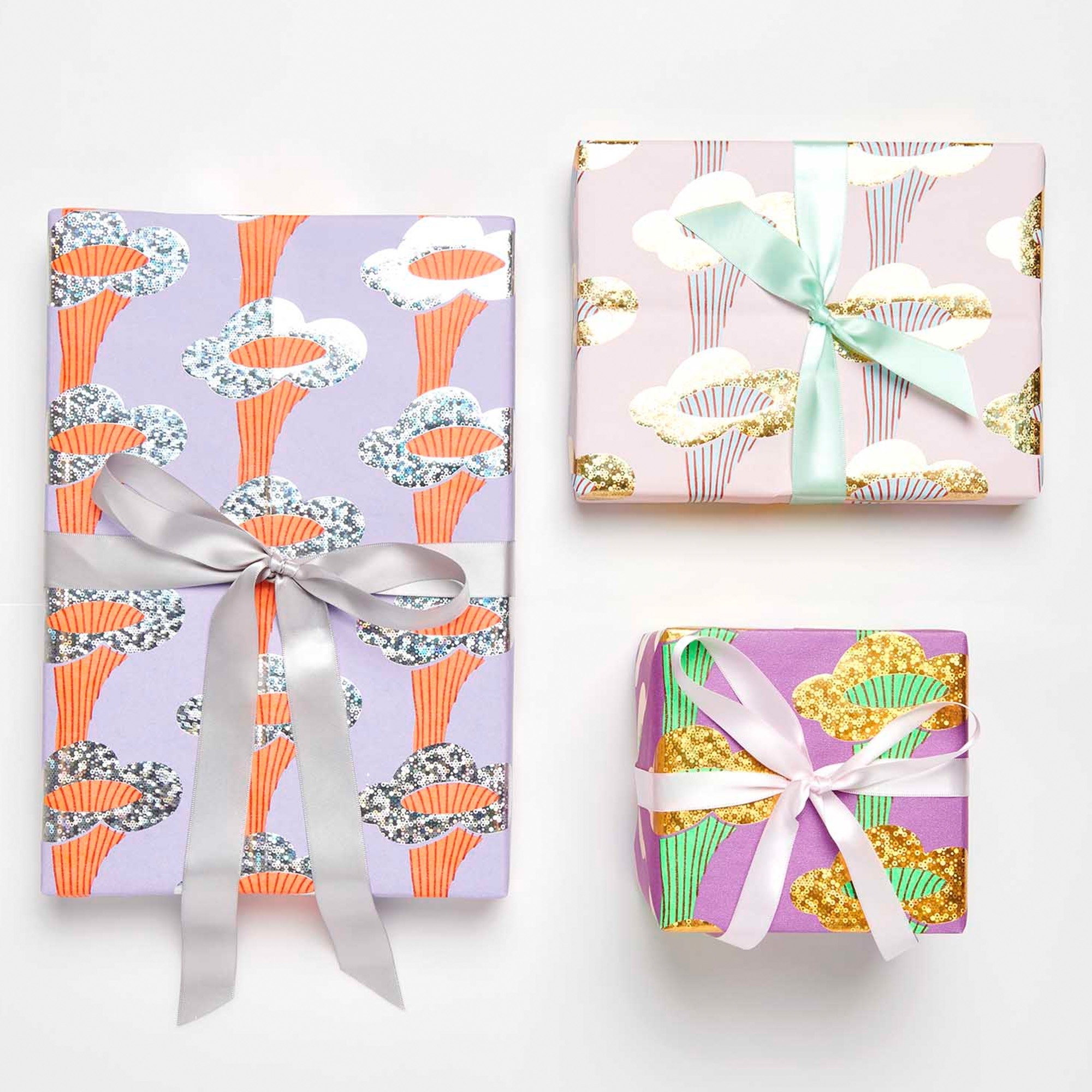 Geschenkpapier auf Rolle "Pfifferlinge" Rosa 2m Geschenkpapier auf Rolle "Pfifferlinge" Rosa 2m