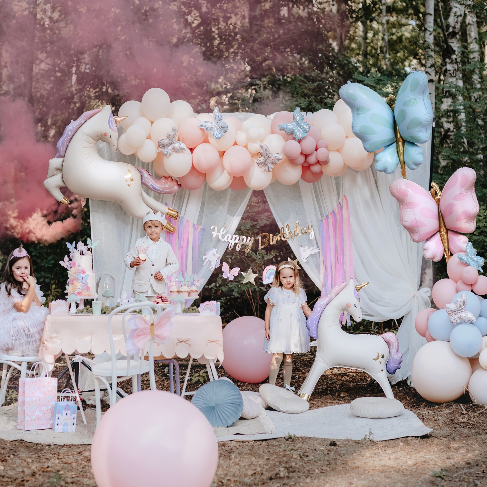 f4602f9b3925aa1fc1c24927d0d0449cb034c84d Folienballon "Einhorn" 110cm