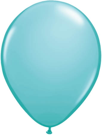 Qualatex Latexballon Caribbean Blue Ø 30cm Qualatex Latexballon Caribbean Blue Ø 30cm