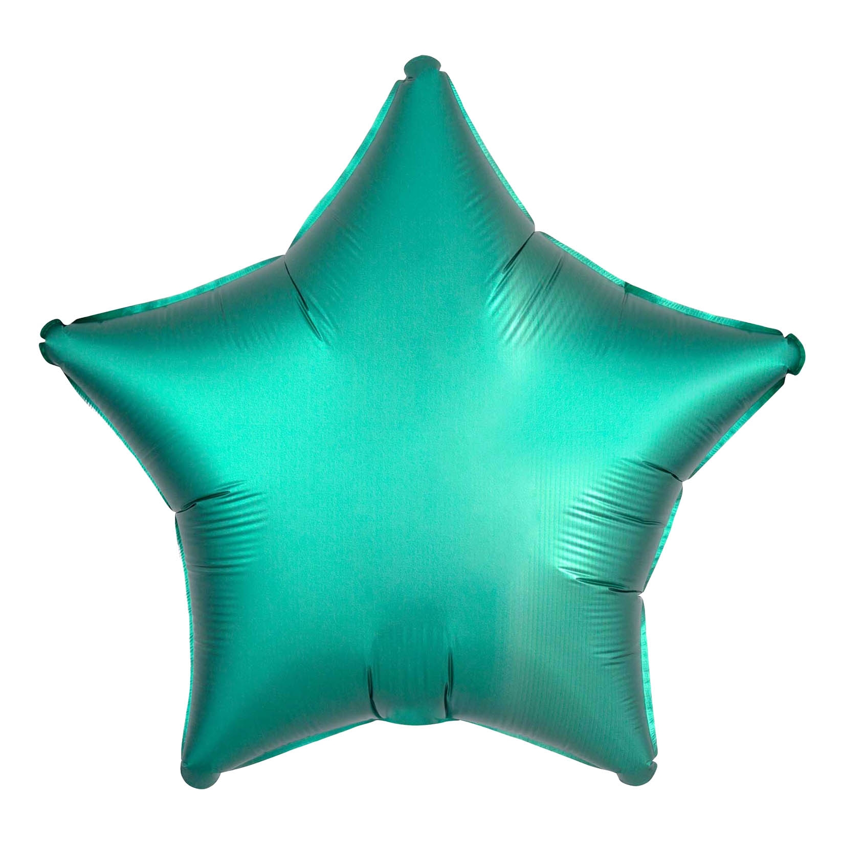 Folienballon Stern Satin Jade Grün 45cm