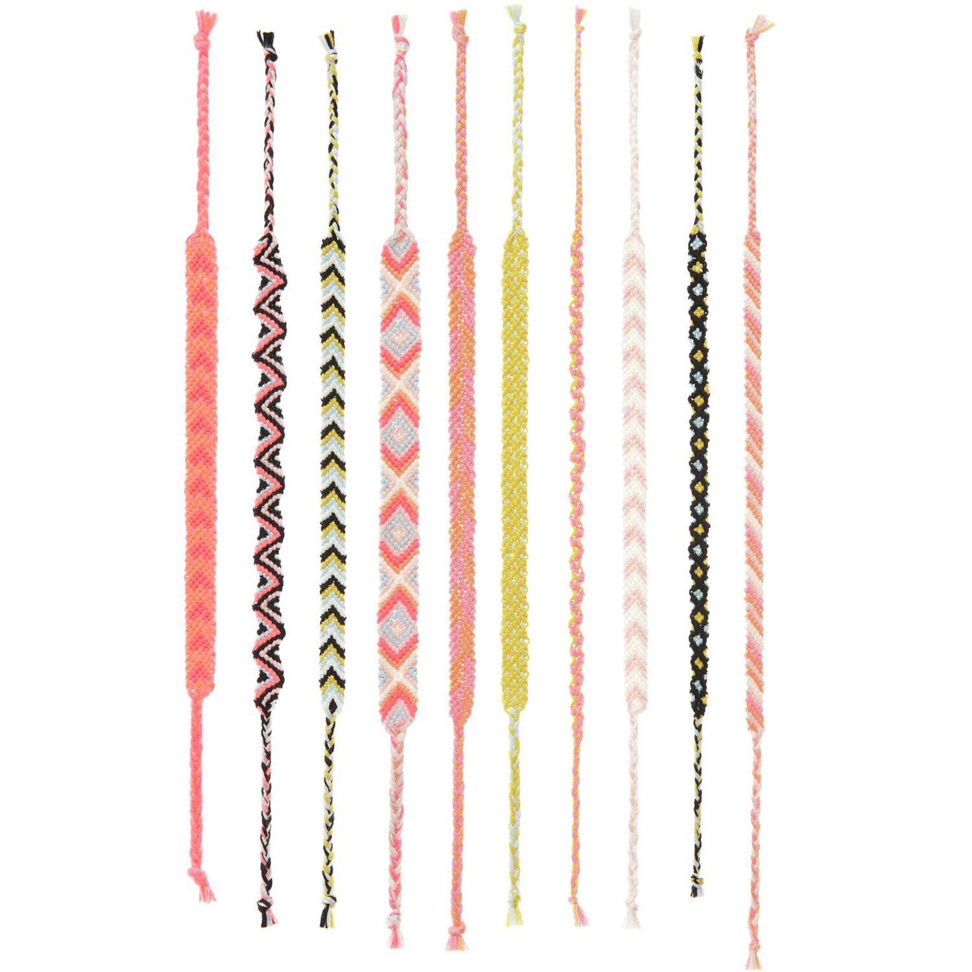 DIY Freundschaftsarmbänder Set "Fashion Colours" Zubehor, Perle, Schmuck, Halskette