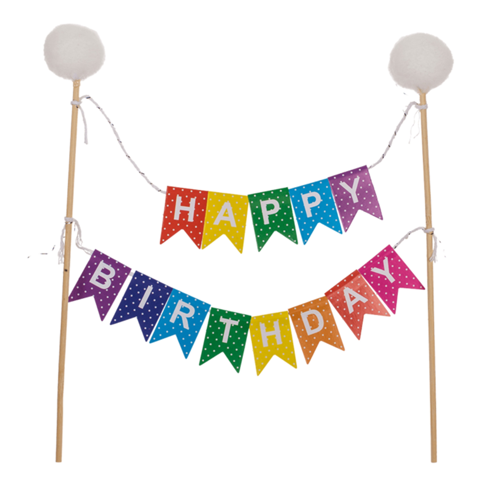 Cake Topper "Happy Birthday" Cake Topper "Happy Birthday"
