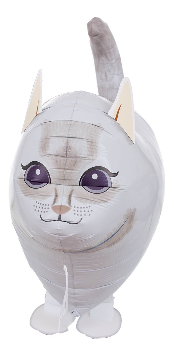 Airwalker Weiße Katze 57cm Airwalker Weiße Katze 57cm