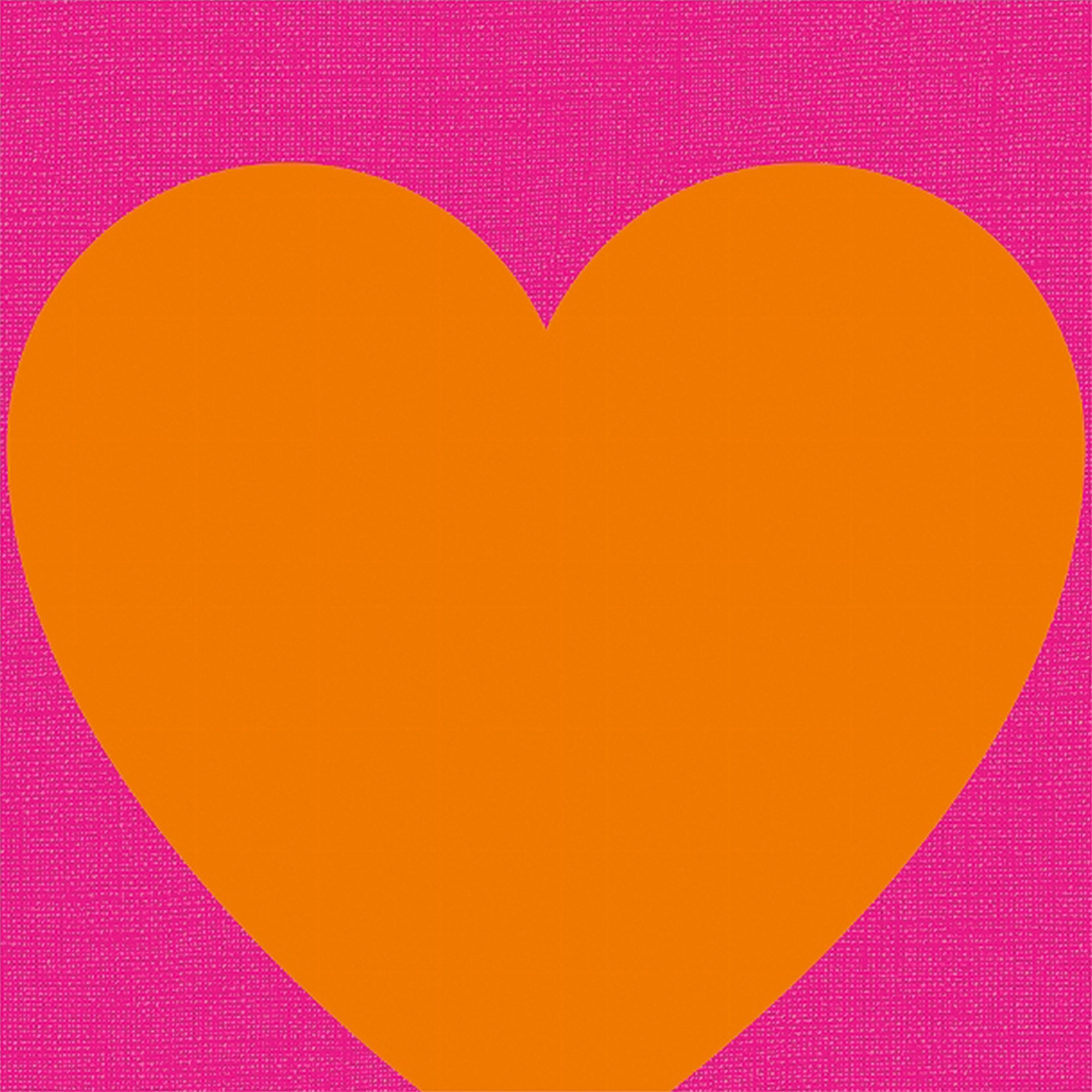 20 Servietten "Herz Pink" Herz