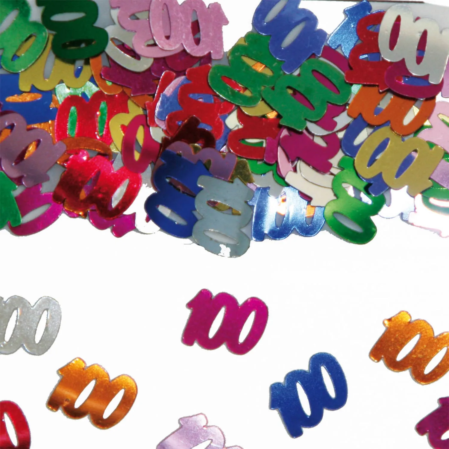 Konfetti 100. Geburtstag, Bunt 14 g