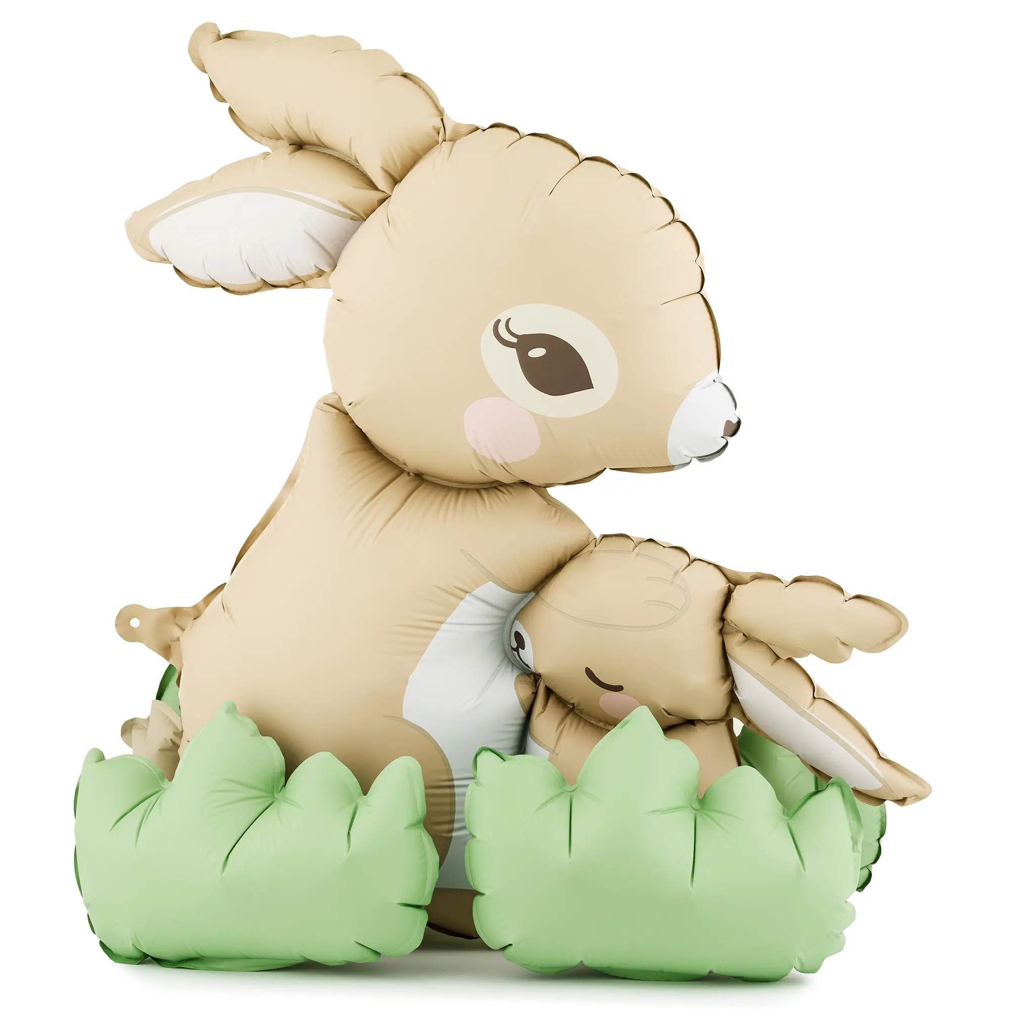 Kuscheltier, Hase, Grobkorn, Gras, Spielzeug