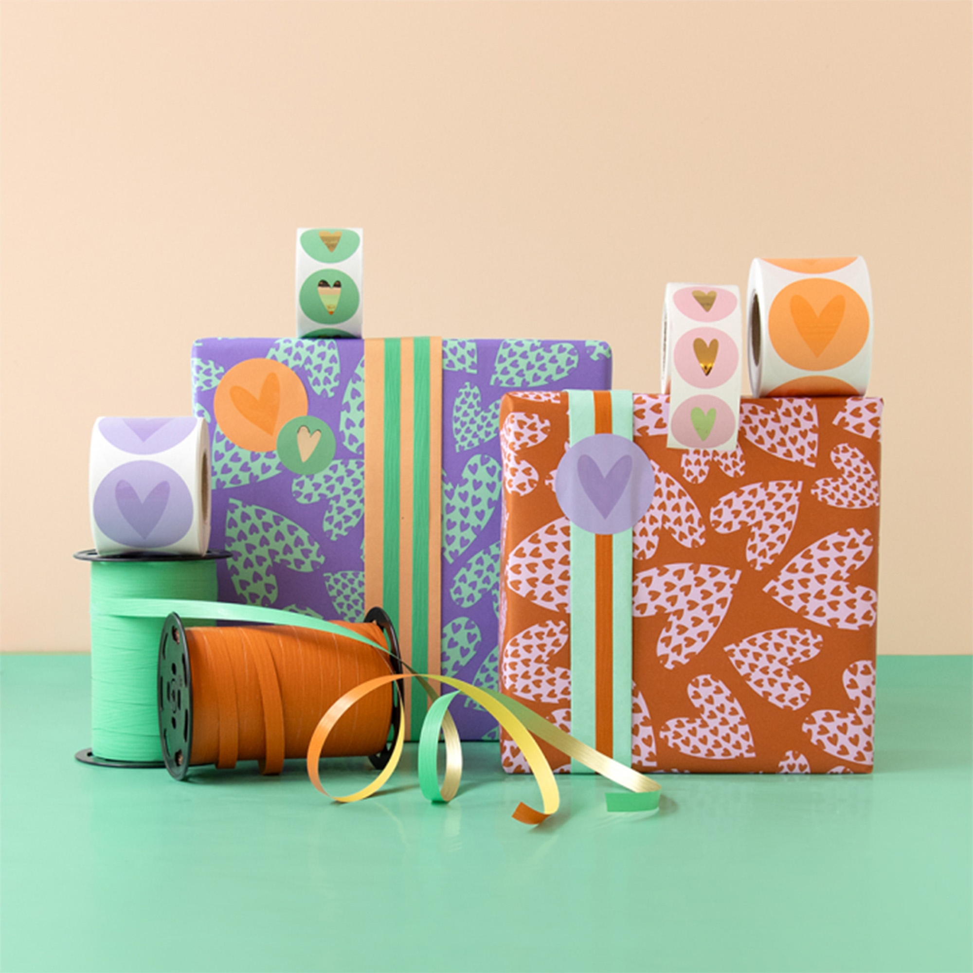 Geschenkpapier "Love Hearts" 3 m Geschenkpapier "Love Hearts" 3 m