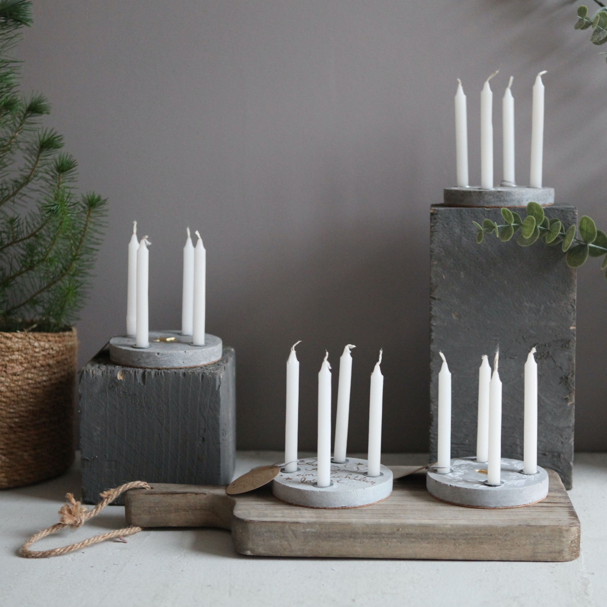 Winterlichtkranz "Erst eins, dann zwei..." Winterlichtkranz "Erst eins, dann zwei..."