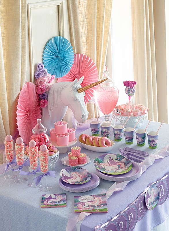 Unicorn Fantasy - Happy Birthday Girlande Unicorn Fantasy - Happy Birthday Girlande