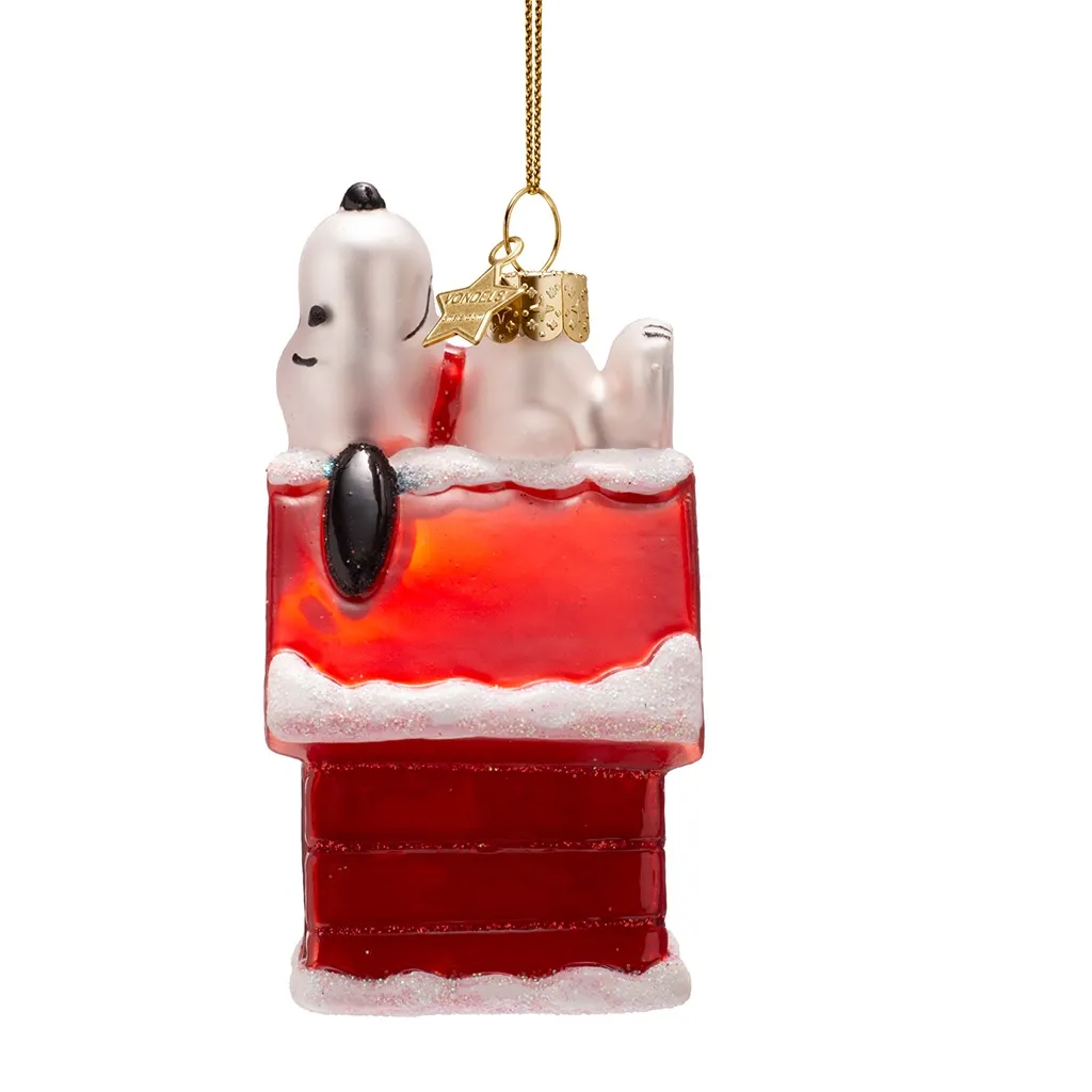 Weihnachtskuchen, Schneemann, Glasornament, Rot, Schnee