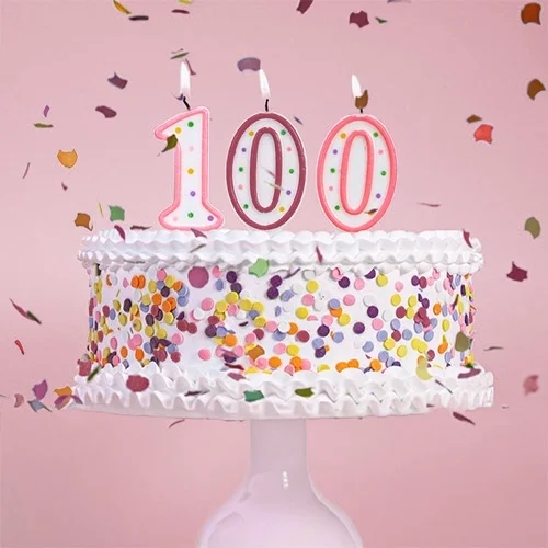 kuchen, torte, sprinkles, ziffernkerze, pink