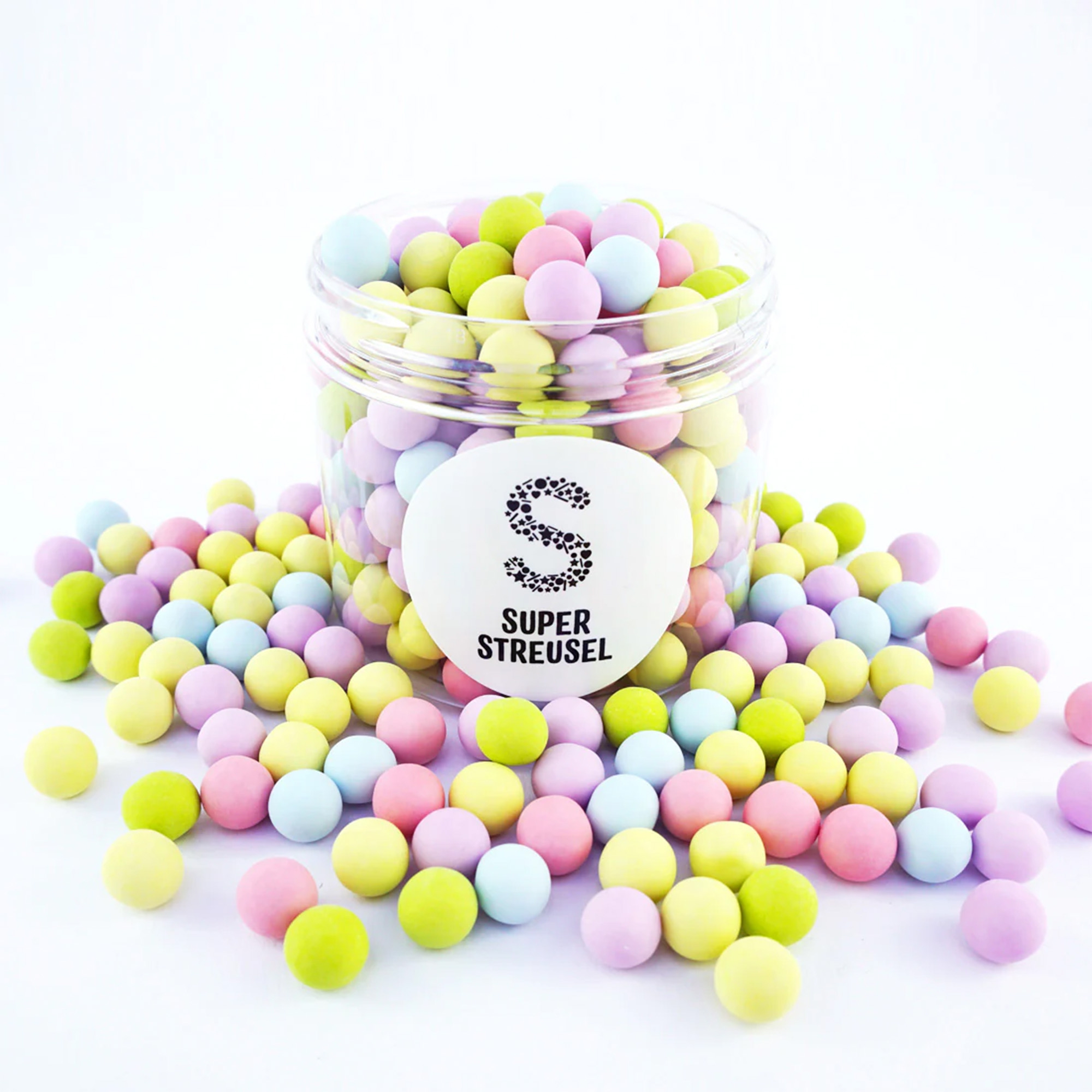 Super Streusel Schokokugeln Bunt 170 g Super Streusel Schokokugeln Bunt 170 g