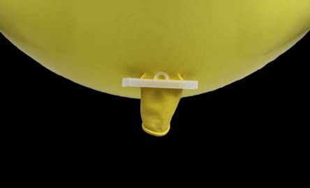 Riesenballon Verschluss 5 cm bis 80 cm Durchmesser Riesenballon Verschluss 5 cm bis 80 cm Durchmesser