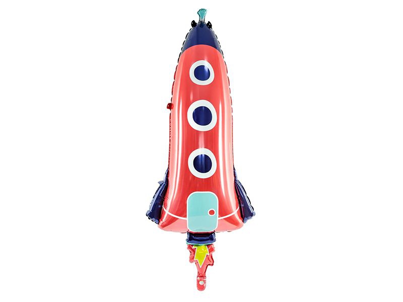 Folienballon "Rakete", 44 x 115 cm Folienballon "Rakete", 44 x 115 cm