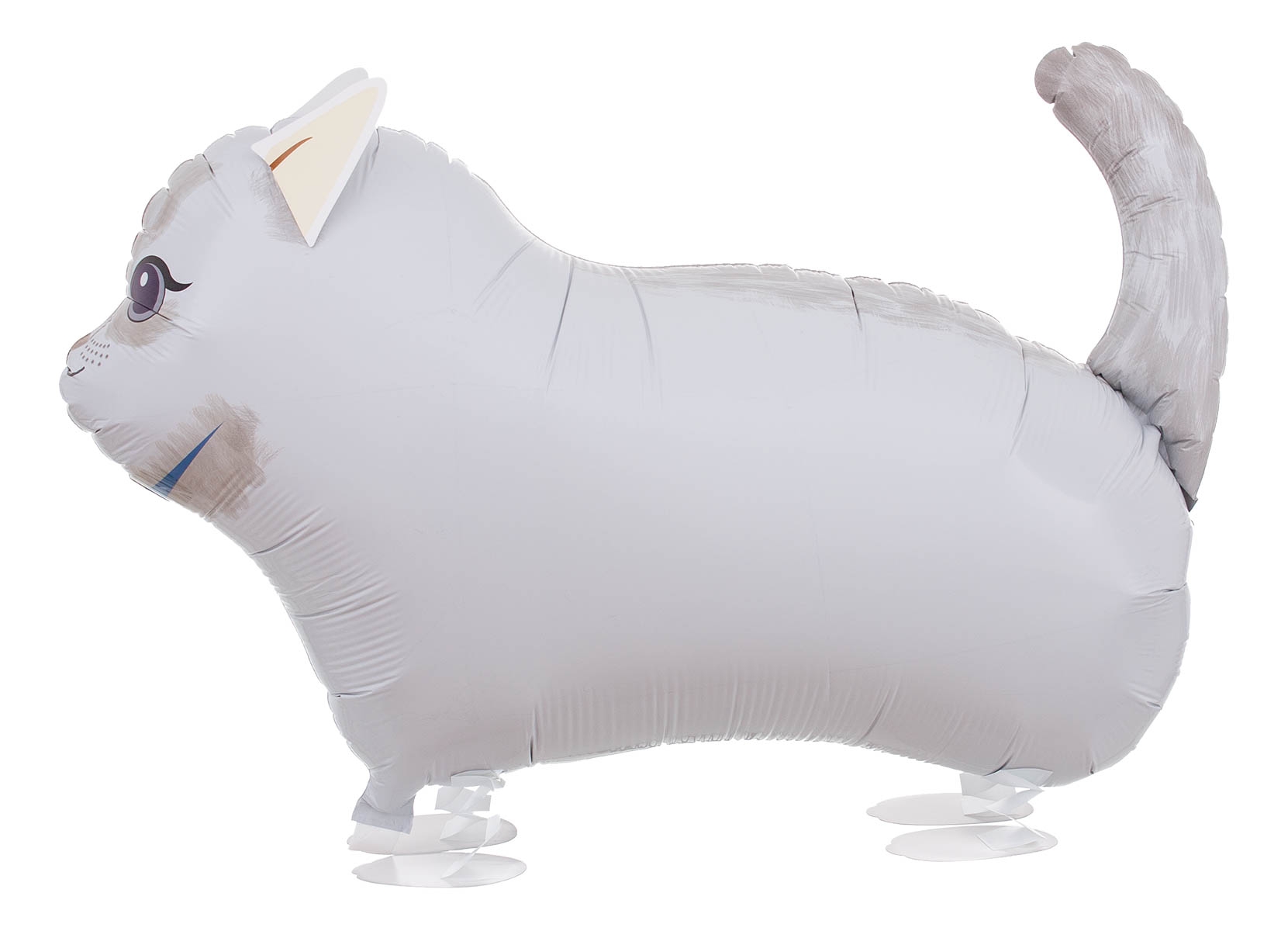 Airwalker Weiße Katze 57cm