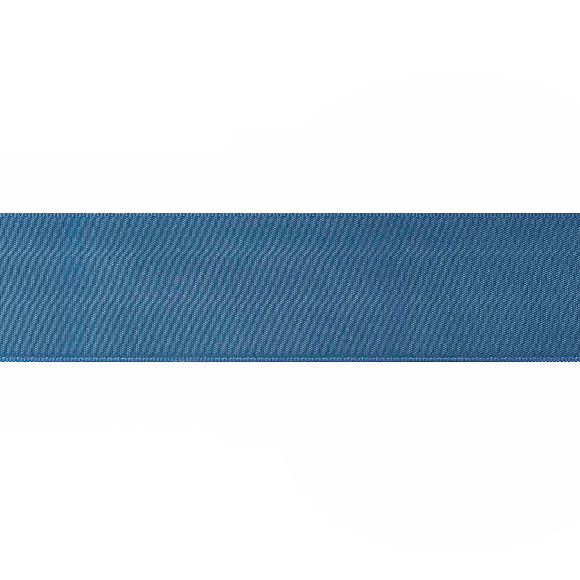 Satinband, Rauchblau 38mm / 3m Dekoration für Zuhause