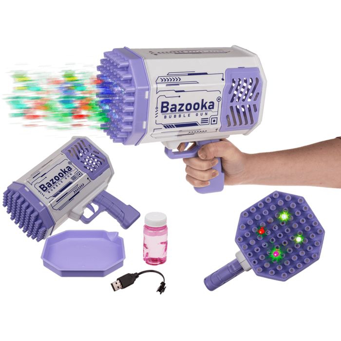 Seifenblasenpistole mit LED Seifenblasenpistole mit LED