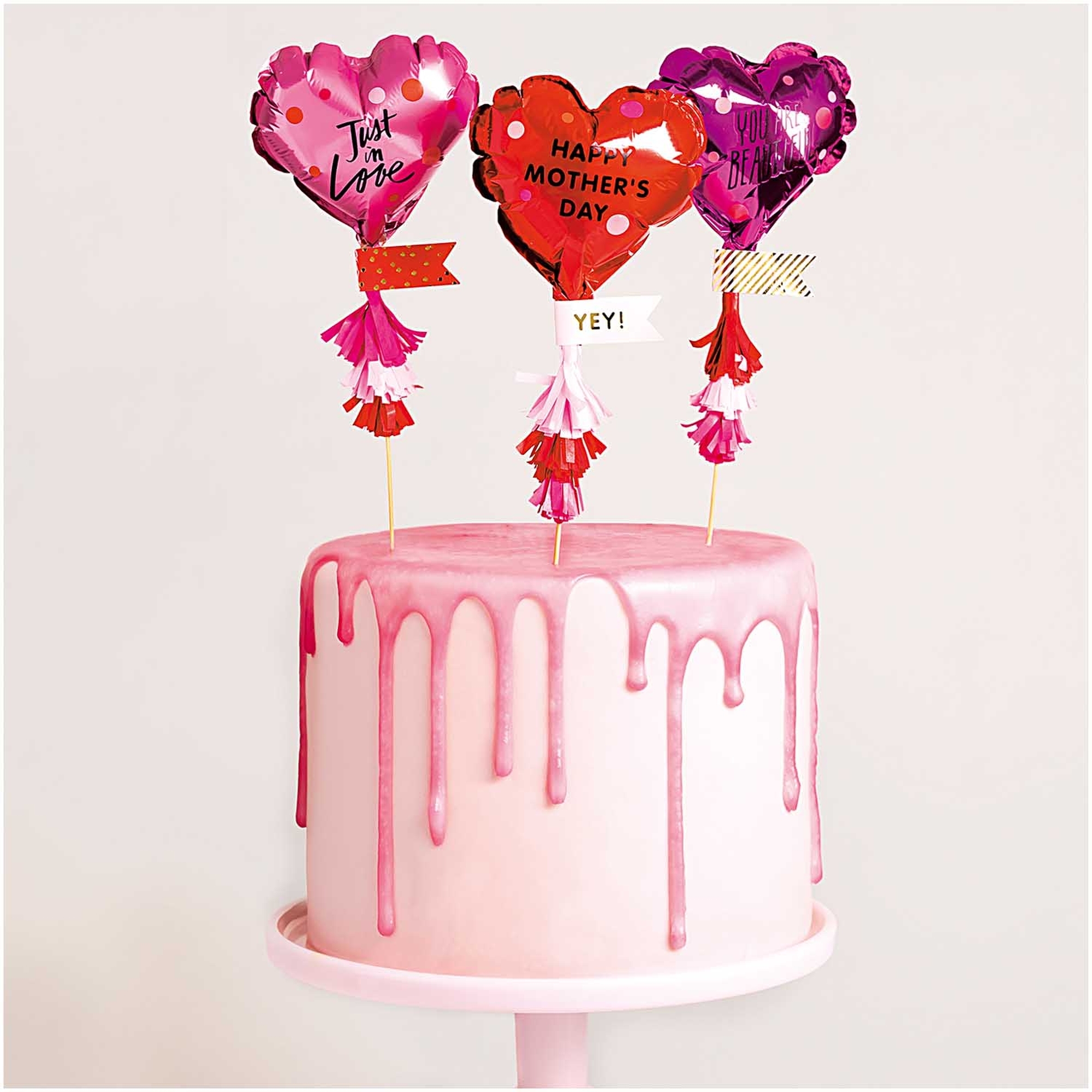 Cake Topper - Herzballons Cake Topper - Herzballons