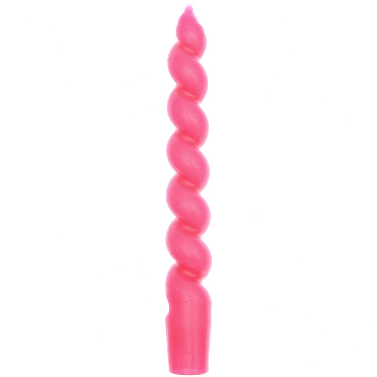 Spiralkerze - Neon Pink Ø 2,4cm Spiralkerze - Neon Pink Ø 2,4cm